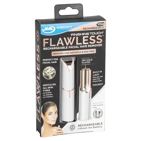 flawless hair remover finishing touch.